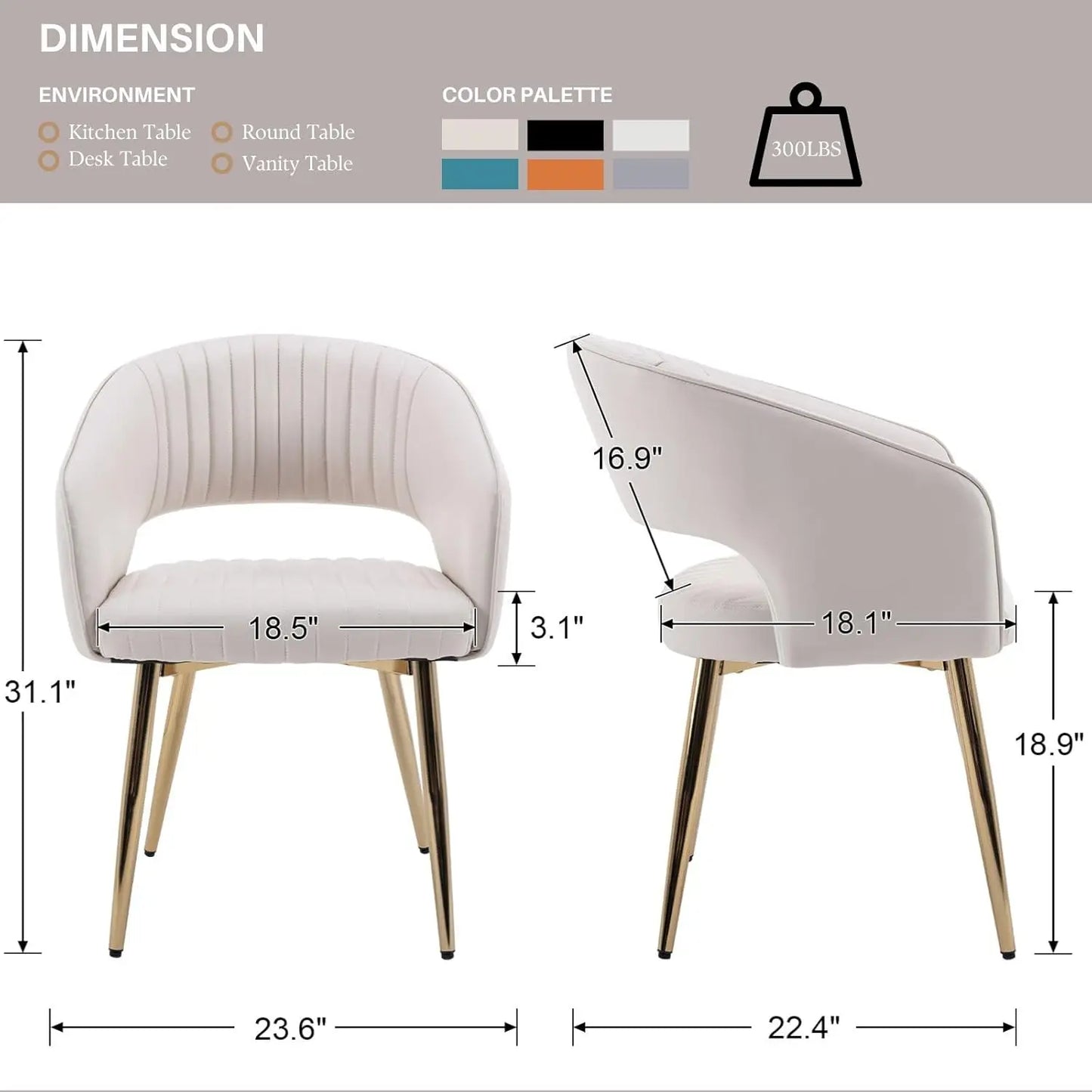 Frame Faux Leather Dining Chairs Set Of 4 With Arms