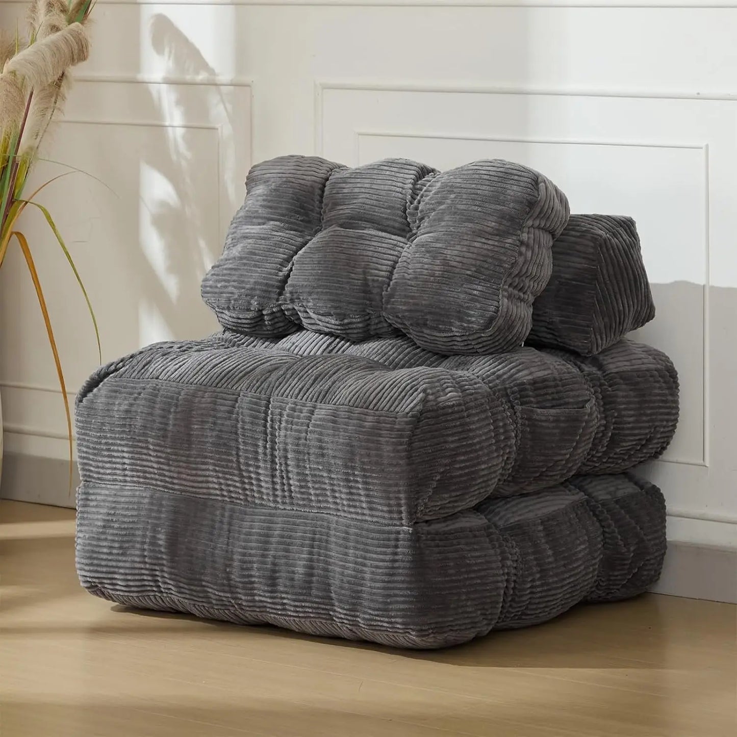 HiMISSCN Folding Sofa Bed 3In1 Back Support Convertible Chair