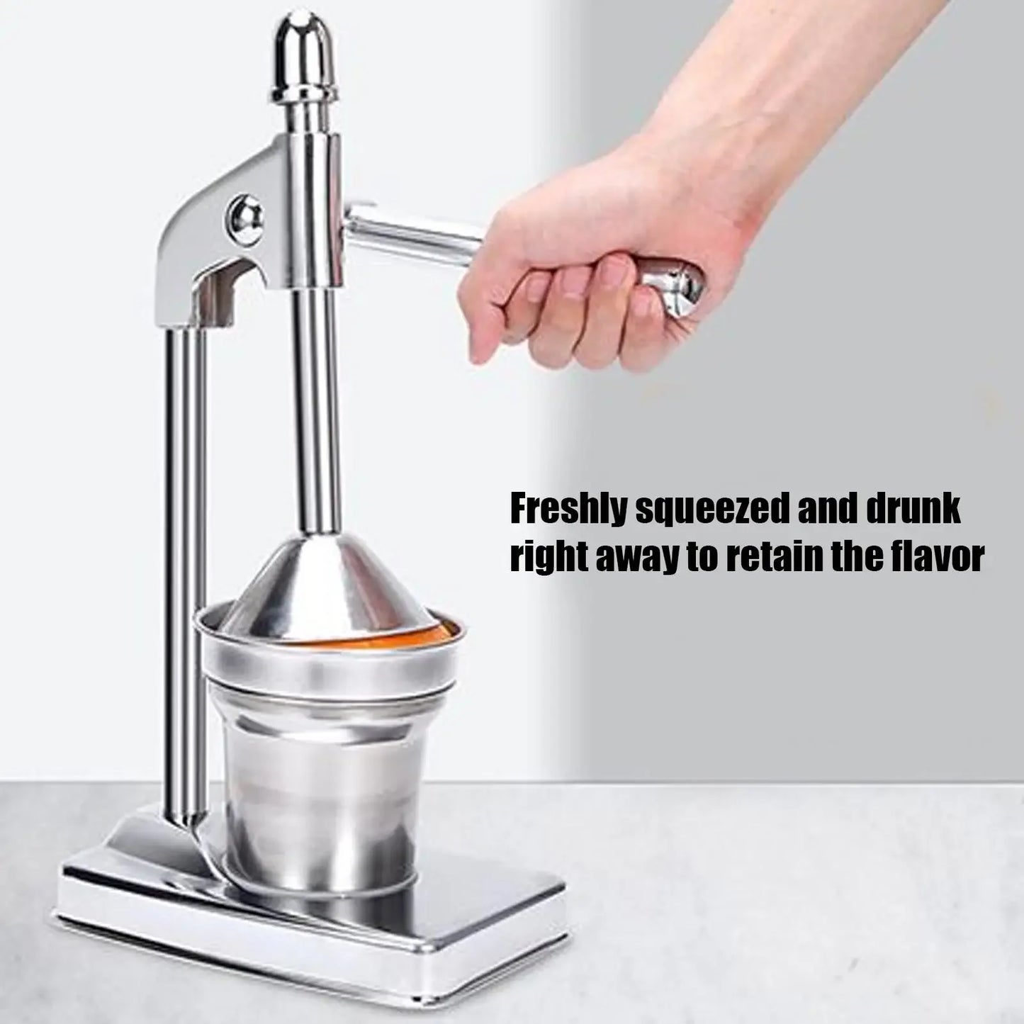 Manual Stainless Steel Juicer Handheld Citrus Press For Fruit Juice