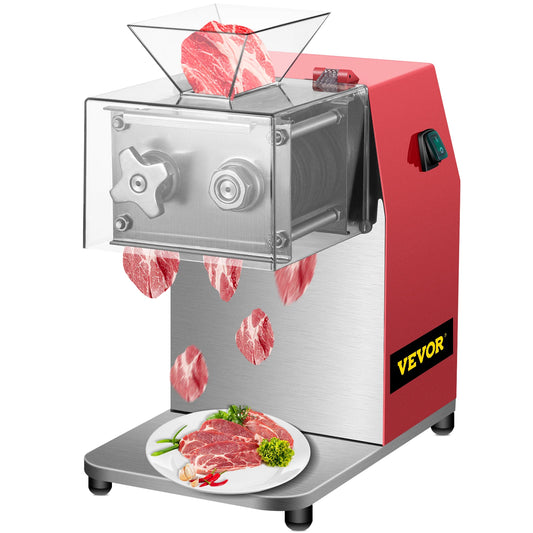 VEVOR Commercial Electric Meat Slicer Grinder Food Chopper