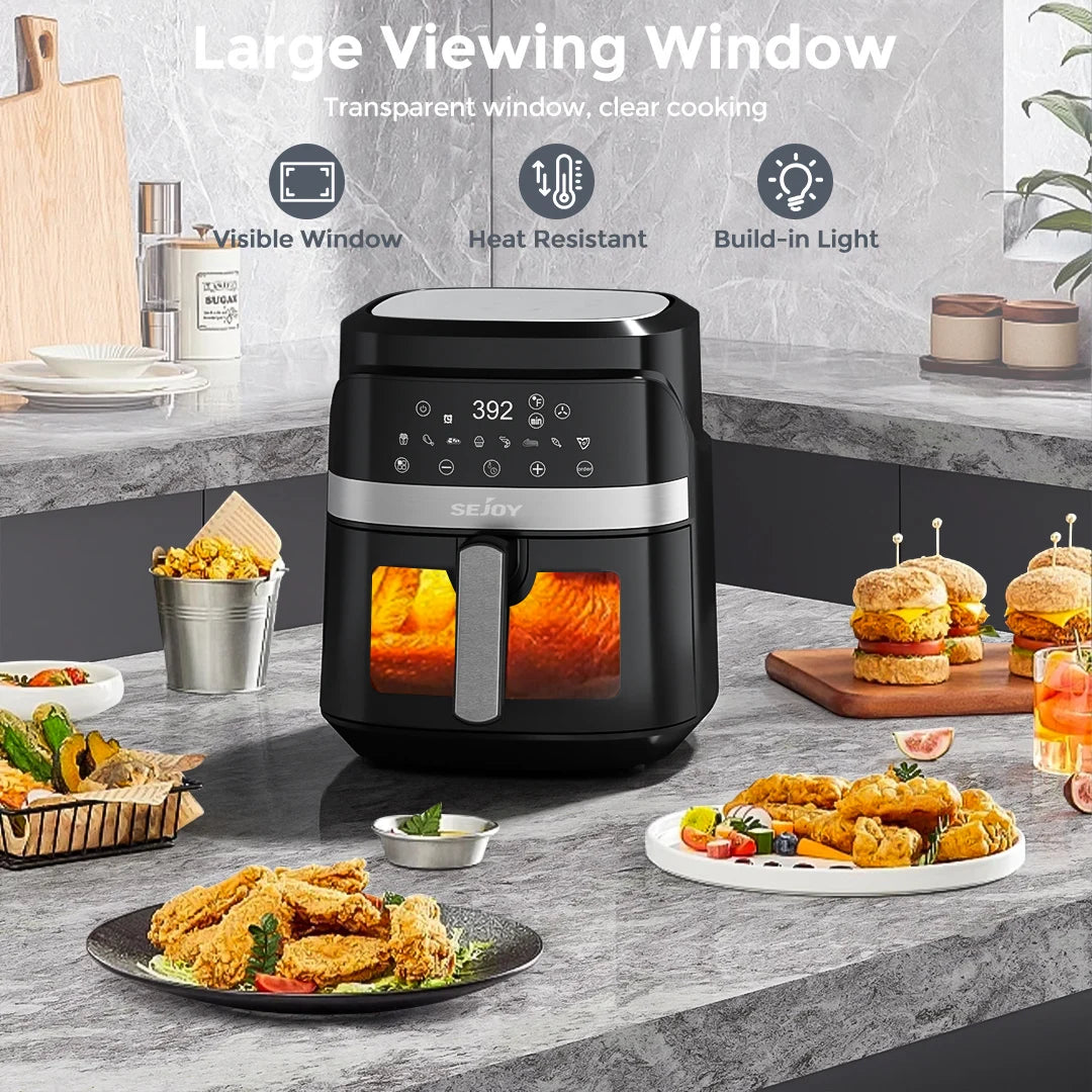 SEJOY Air Fryer Oven With Roast Bake Dehydrate And Warm