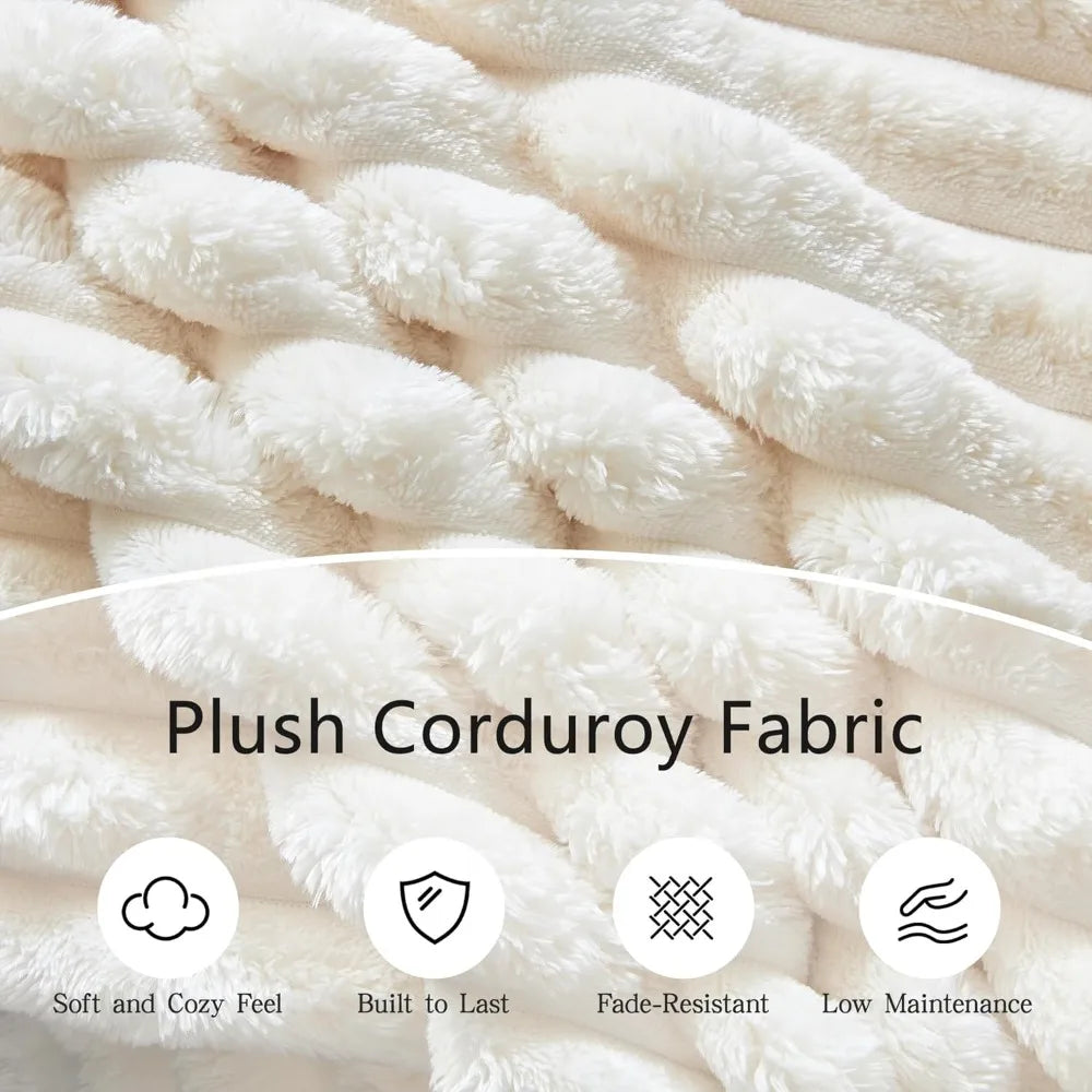 DAFIFY Oversized Cloud Couch Convertible Sofa With Plush Corduroy