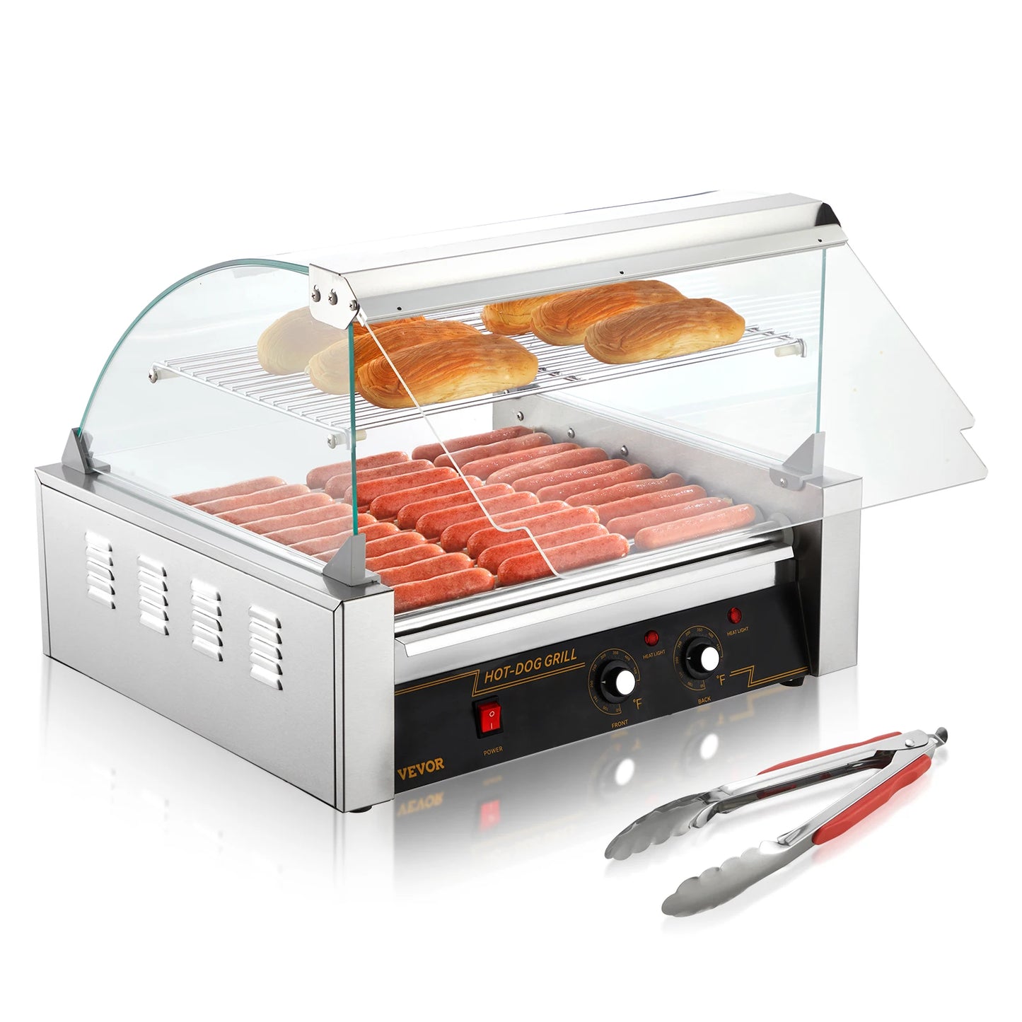 SucceBuy Hot Dog Roller Sausage Maker 110V Commercial Grill