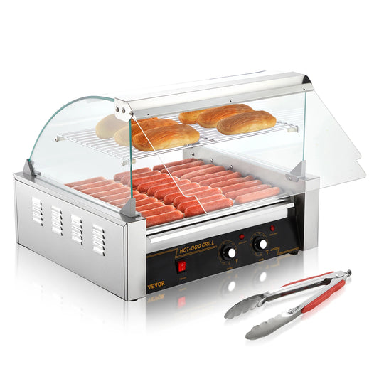 SucceBuy Hot Dog Roller Sausage Maker 110V Commercial Grill