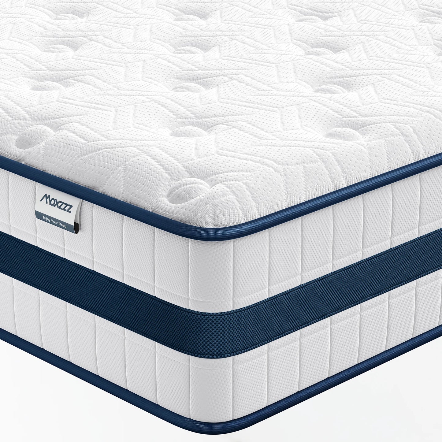 Maxzzz Gel Memory Foam Mattress With Pocketed Coils For Support