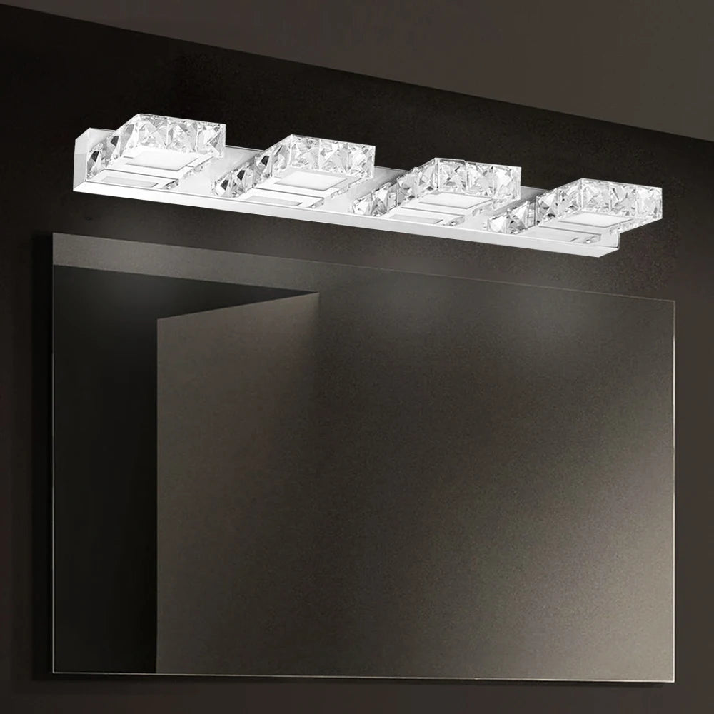 Crystal Vanity Light Led Bathroom Wall Lamp For Mirror