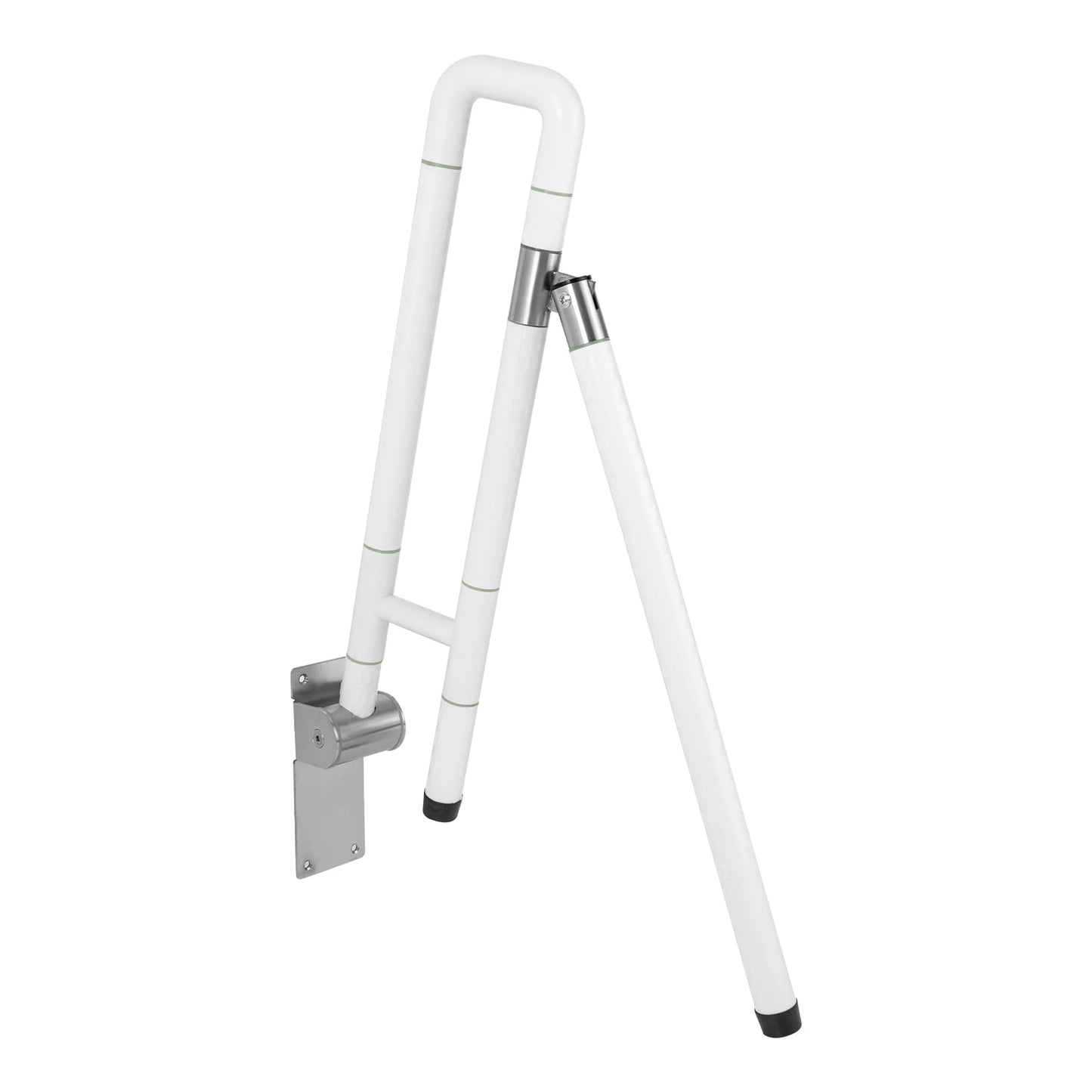 Toilet Grab Bar Handicap Foldable Drop Down Rail Non Slip