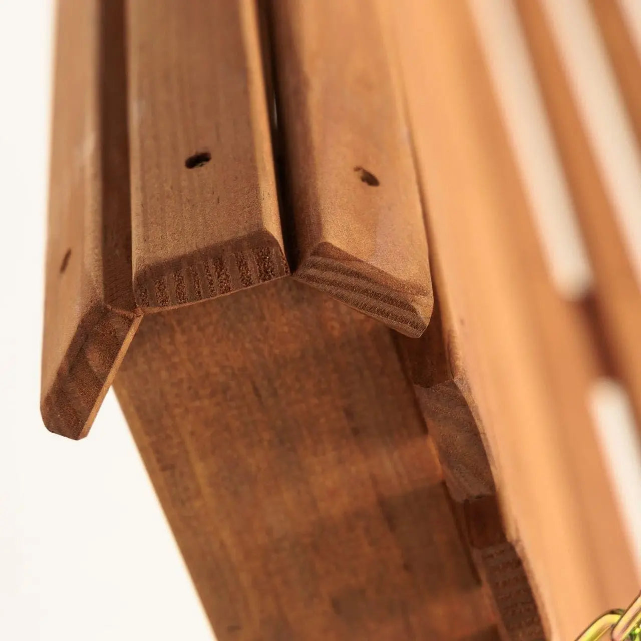 Heavy Duty Porch Swing With Cup Holder Cedar Outdoor Wood