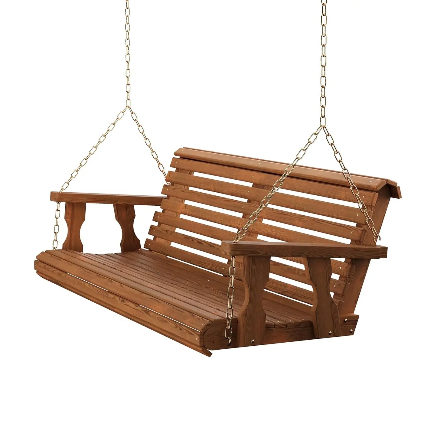 GUANGBAI Heavy Duty Porch Swing 700 Lb Capacity With Chains