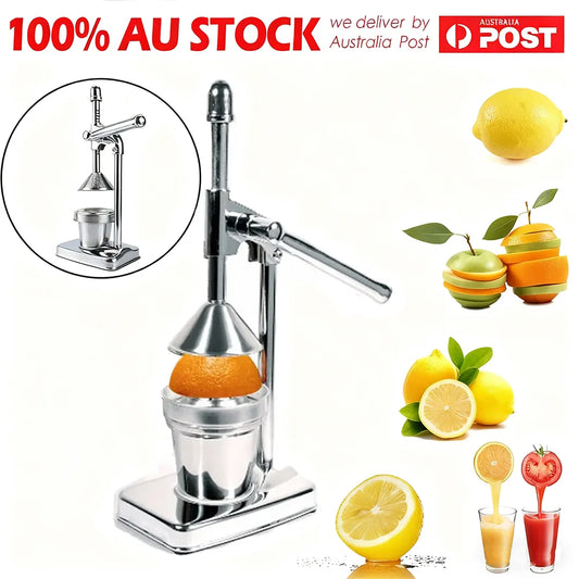 Manual Stainless Steel Juicer Handheld Citrus Press For Fruit Juice