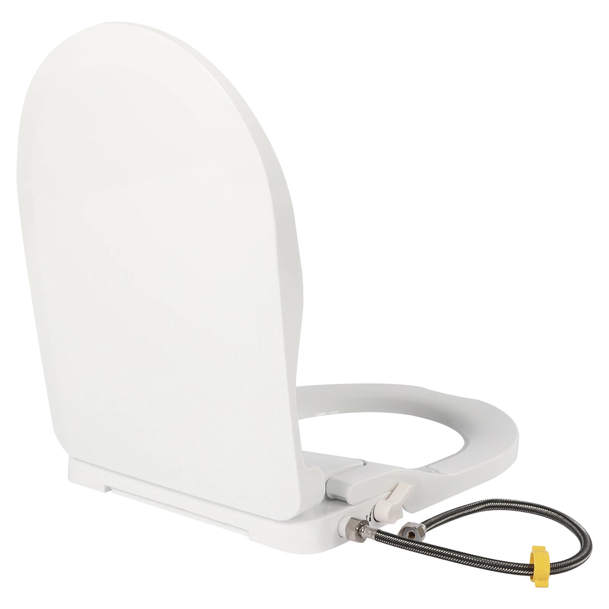 Non-Electric Bidet Toilet Seat With Dual Nozzle Cleaning System
