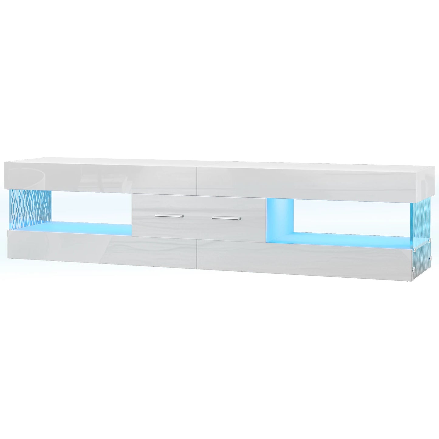 Nost and Host TV Stand High Gloss Led Console Storage