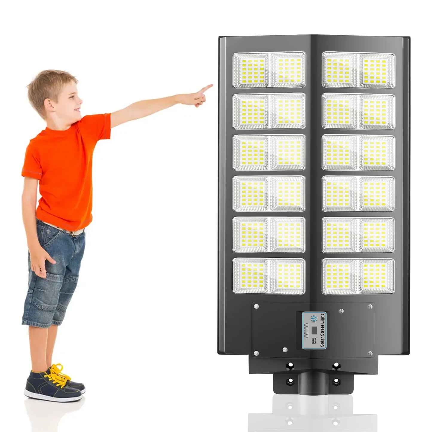 6000 Watt Solar Street Light With Motion Sensor IP65 Waterproof