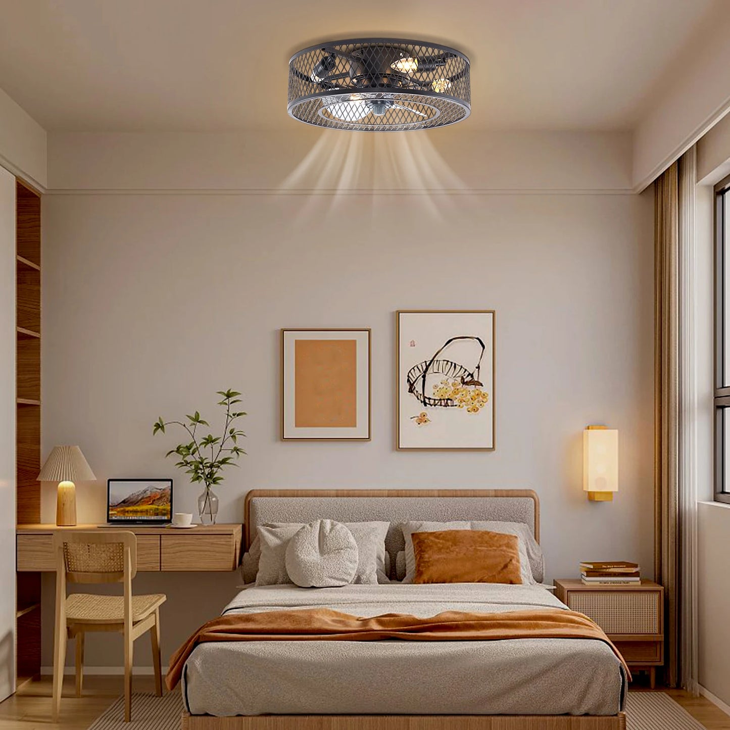 Four E27 Pendant Light Fixture For Living Rooms And Bars
