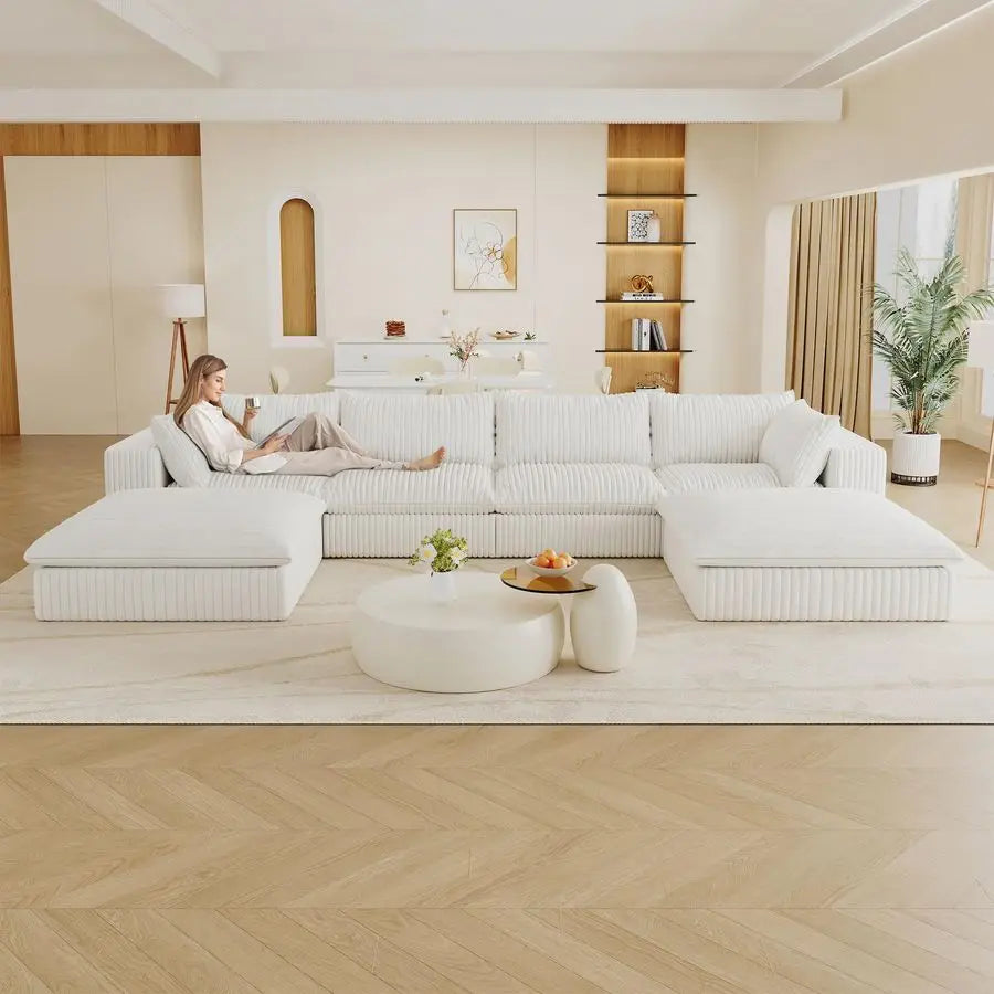 MBVM Cloud Modular Sectional Sofa for Modern Living Room