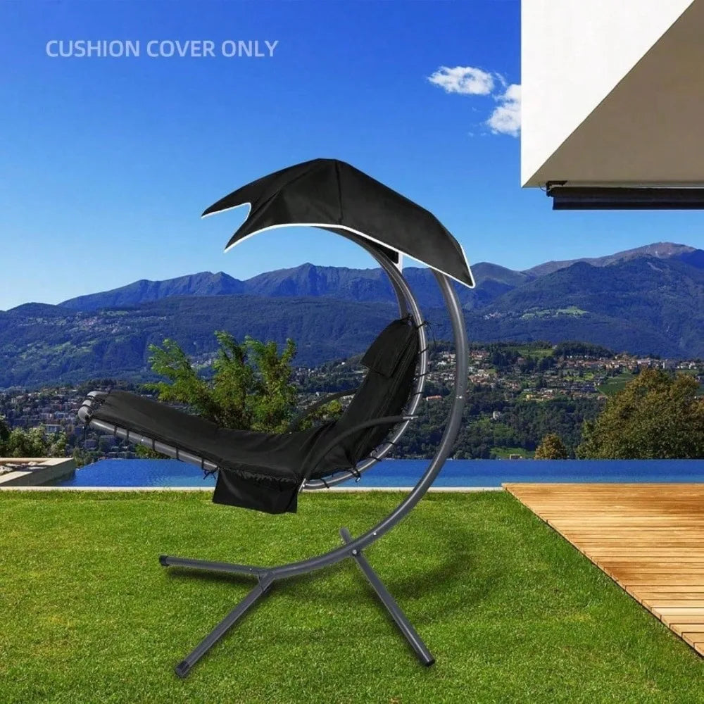 XMSJ Patio Chaise Hammock Cushion Cover For Floating Swing Chair