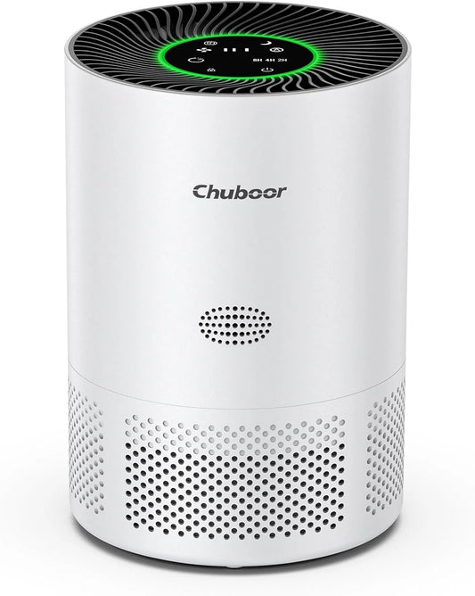 Chuboor PJ01 Air Purifier H13 Filter For Odors Smoke Allergies