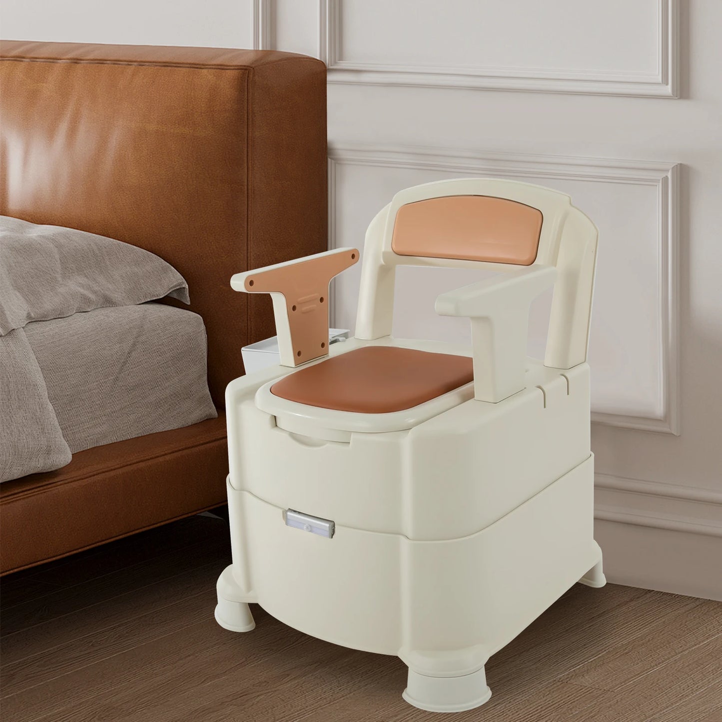 Toilet With Sensor Night Light Portable Bedside 200kg