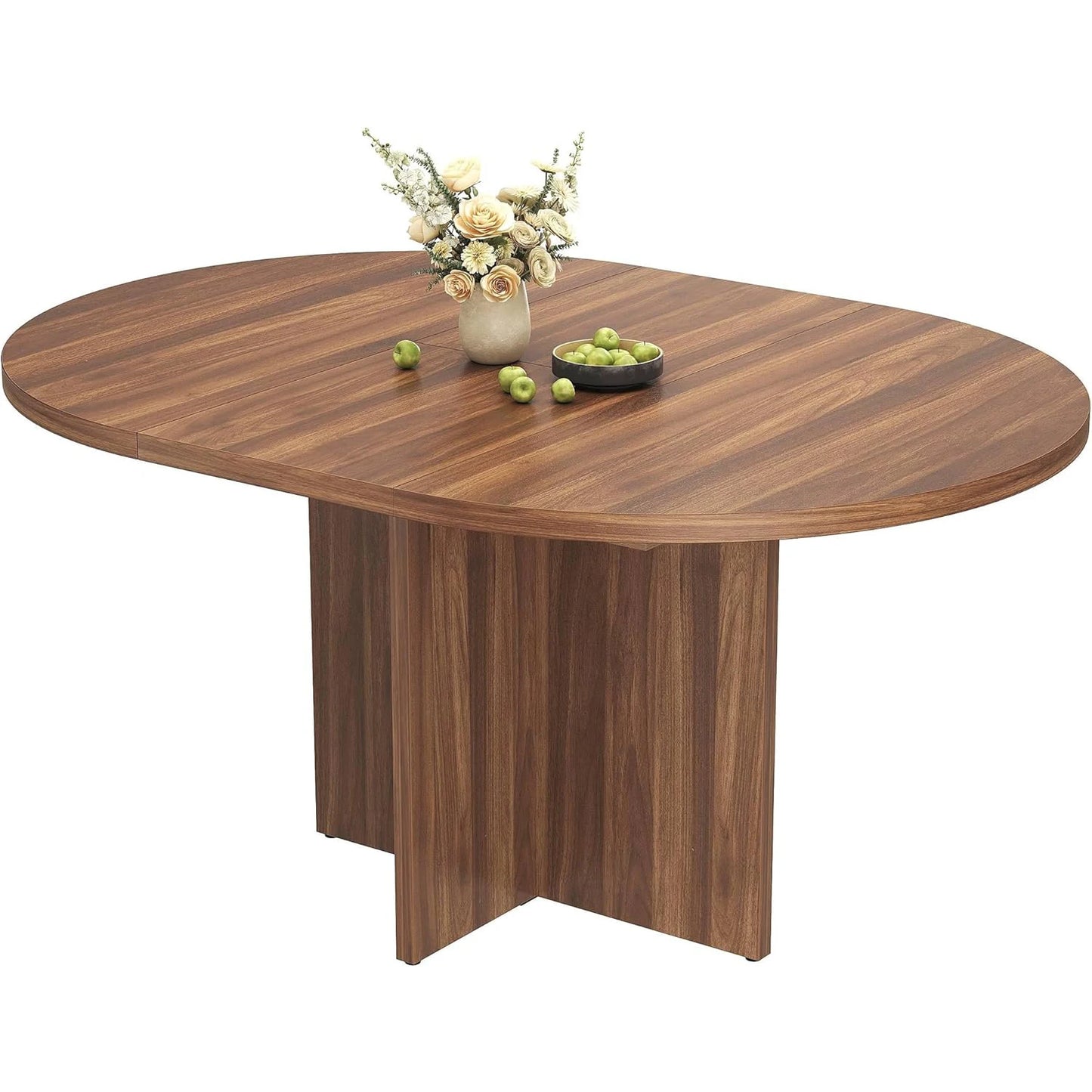 HiMISS Extendable Dining Table With Removable Leaves