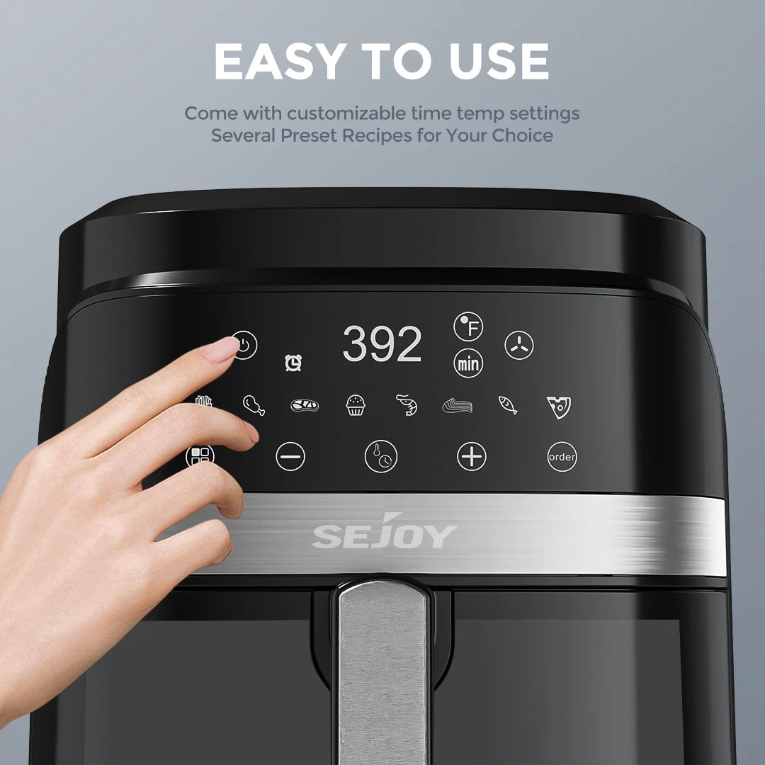SEJOY Air Fryer Oven With Roast Bake Dehydrate And Warm