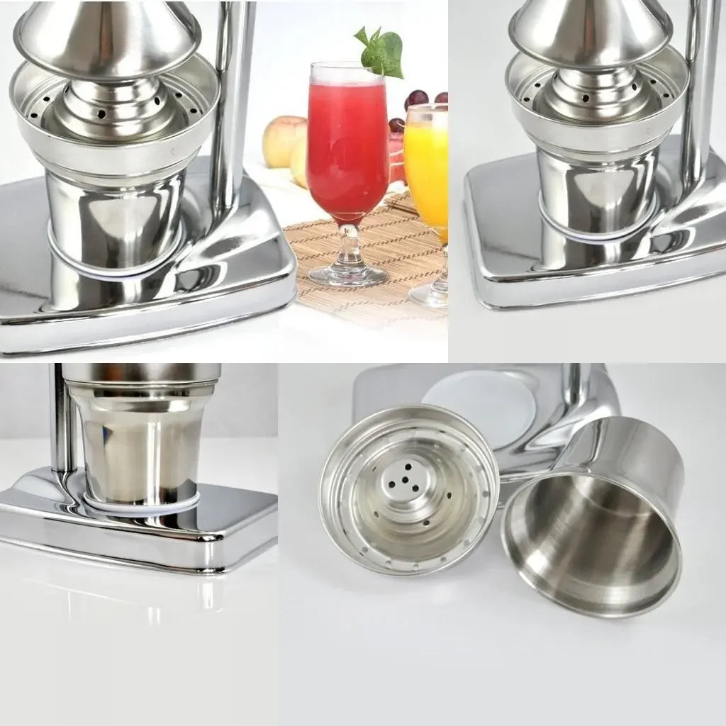 Manual Stainless Steel Juicer Handheld Citrus Press For Fruit Juice