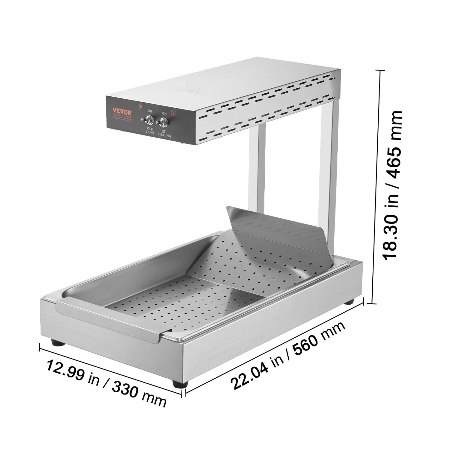SucceBuy French Fry Warmer 104 To 122 F For Buffets