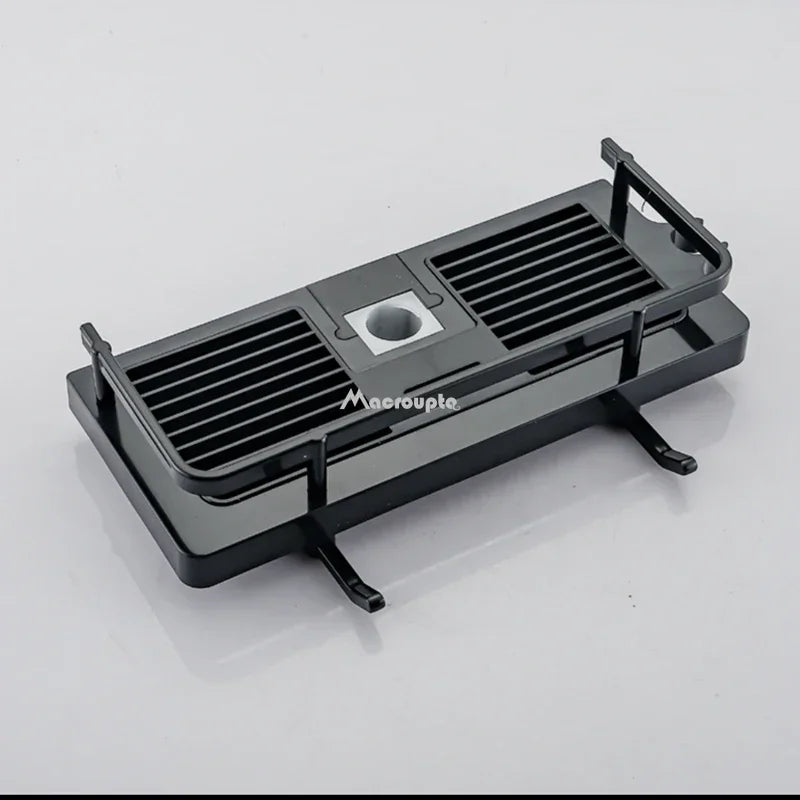Foldable Aluminum Wall Mounted Shower Storage Rack Organizer No Drilling