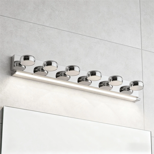 ARLGSITE LED Bathroom Vanity Light Fixture Over Mirror Dimmable 3 To 6 Light