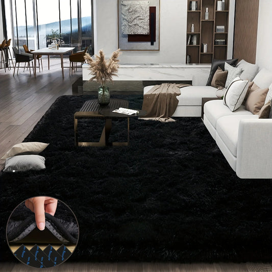 Plush Area Rug Geometric Aubusson Style 100 Percent Polyester