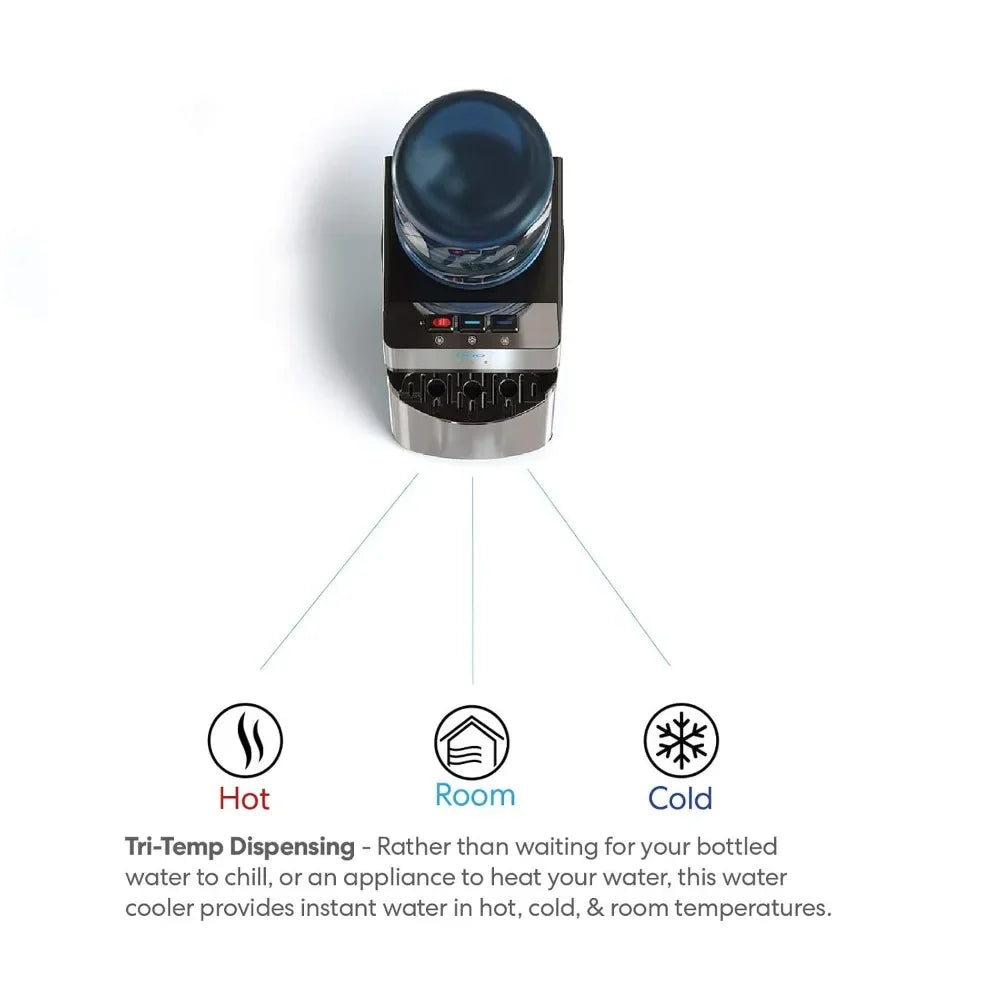 XMSJ Customizable Top Loading Water Cooler Dispenser With Hot Cold