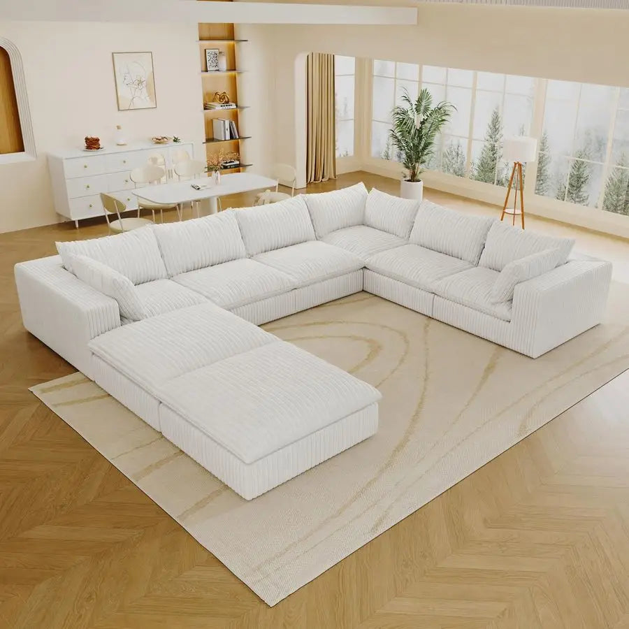 MBVM Cloud Modular Sectional Sofa for Modern Living Room